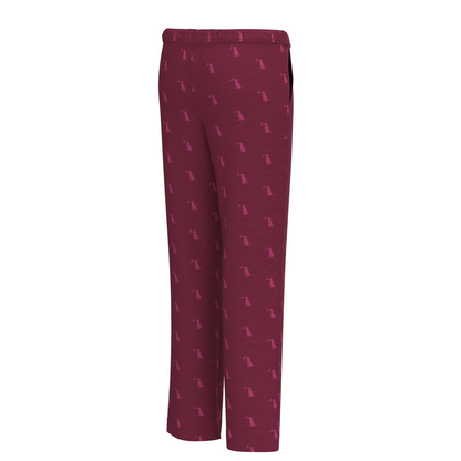 Youth Local Girl Pajama Pants - Berry Dog & Moon
