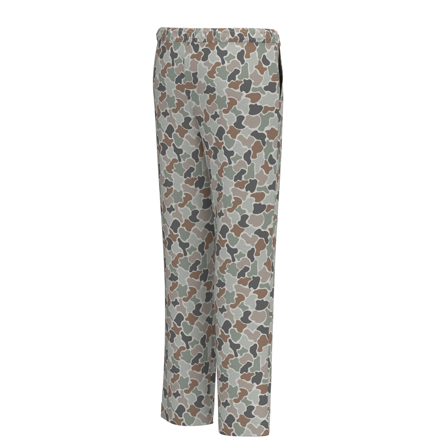 Local Girl Pajama Pants - Forest Camo Flora