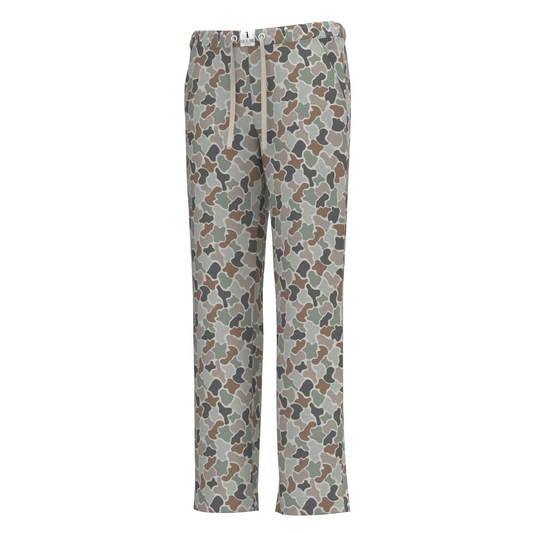 Youth Local Girl Pajama Pants - Forest Camo Flora