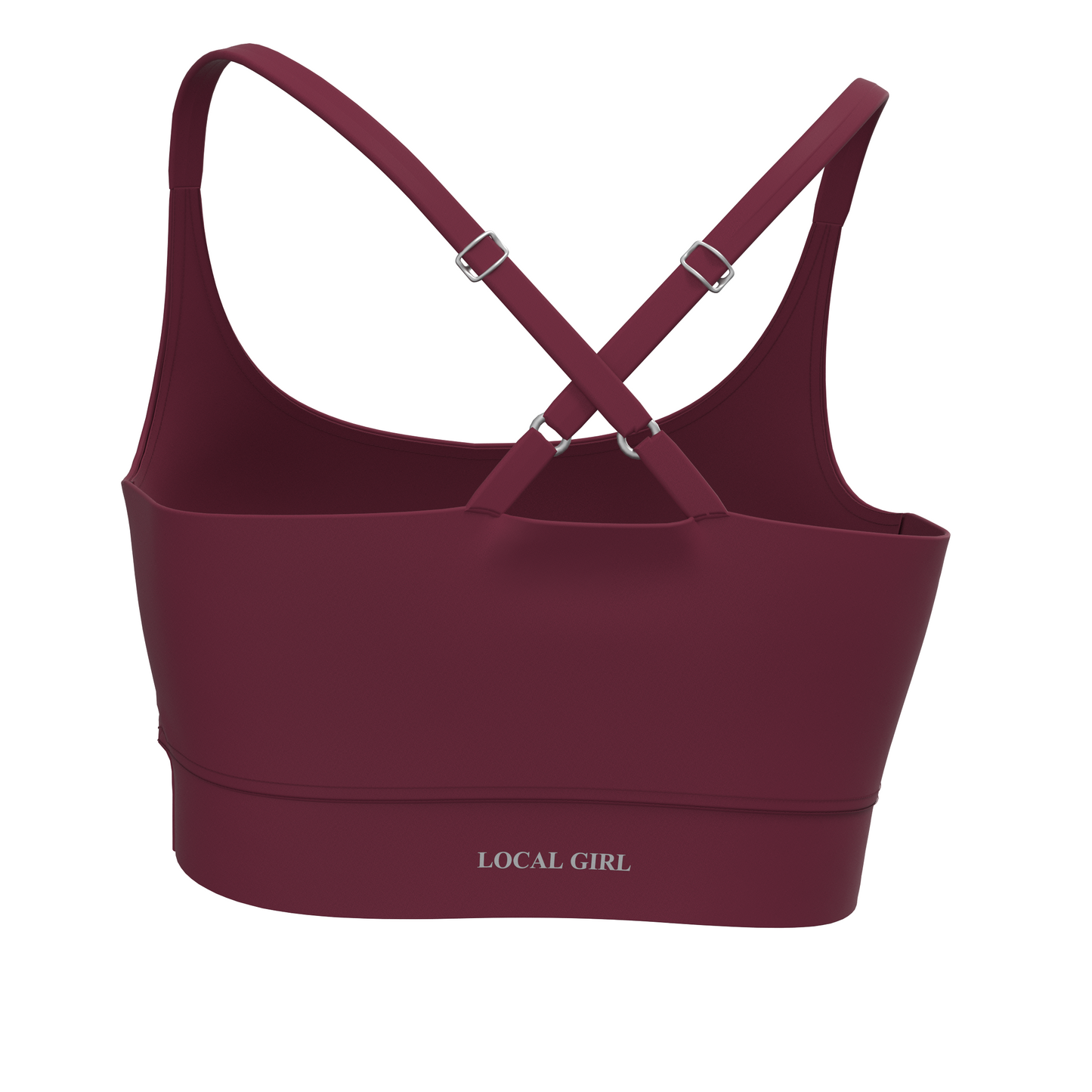 Local Girl Sports Bra 2.0 - Berry