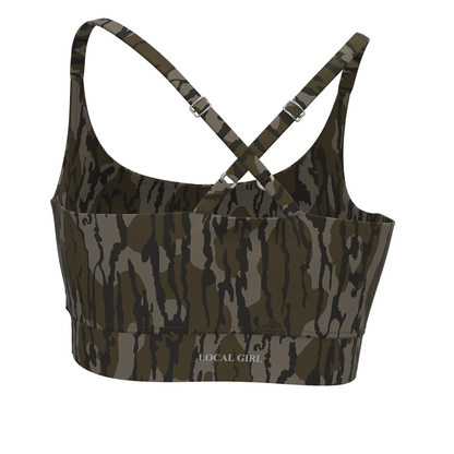 Local Girl Sports Bra 2.0 - Mossy Oak Original Bottomland