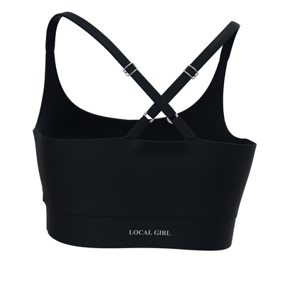Local Girl Sports Bra 2.0 - Black