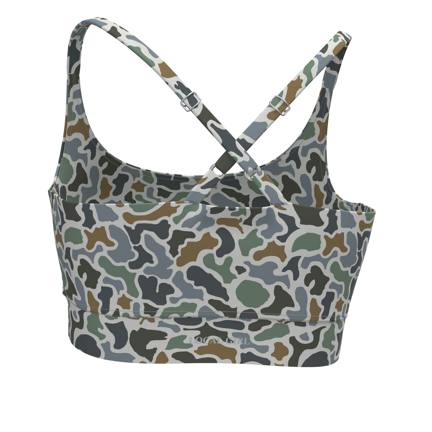 Local Girl Sports Bra 2.0 - Localflage Bluff