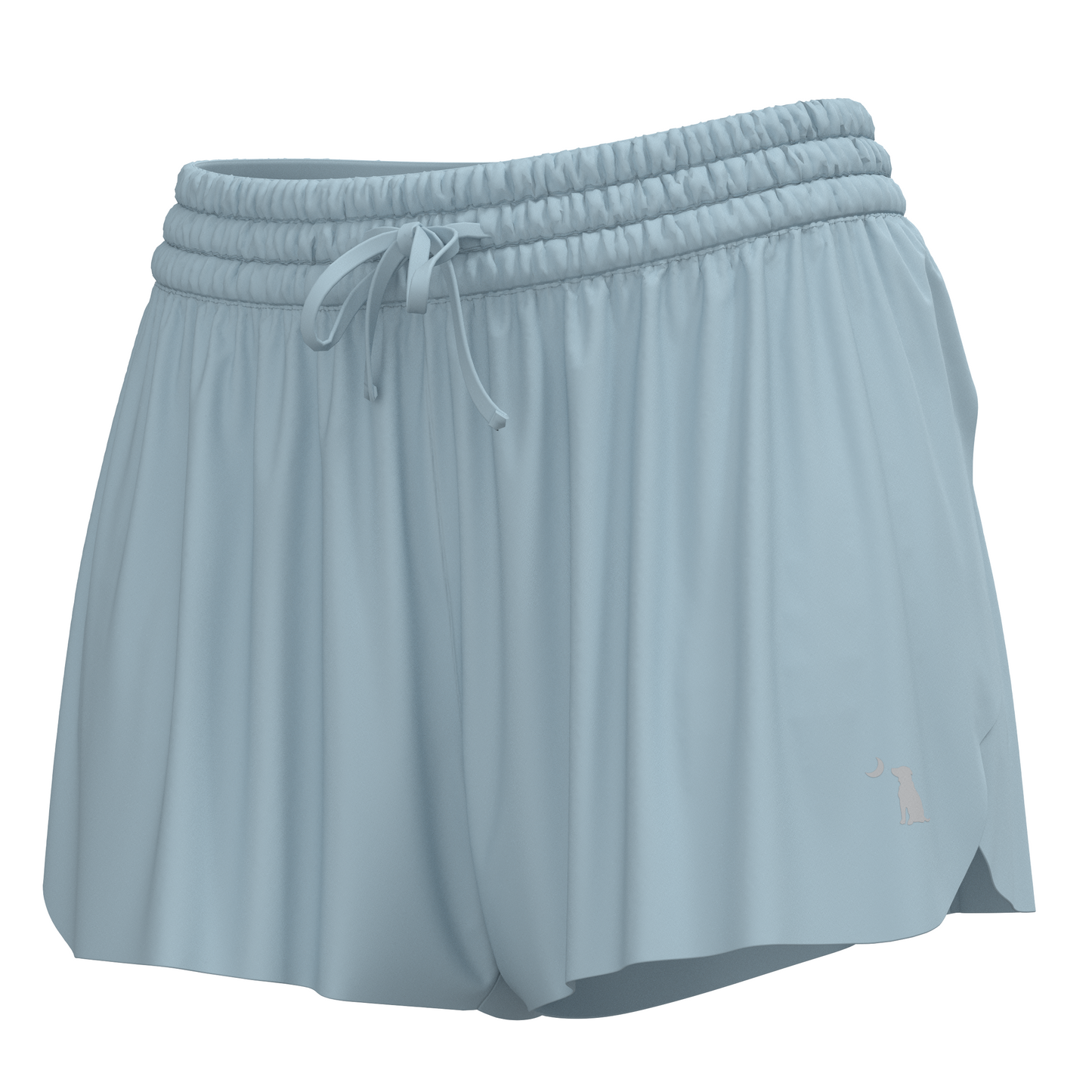 Youth Local Girl Petal Shorts - Baby Blue