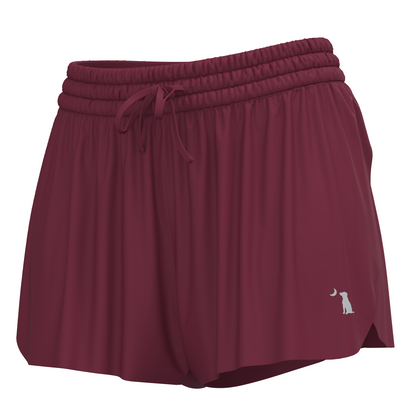 Youth Local Girl Petal Shorts - Berry