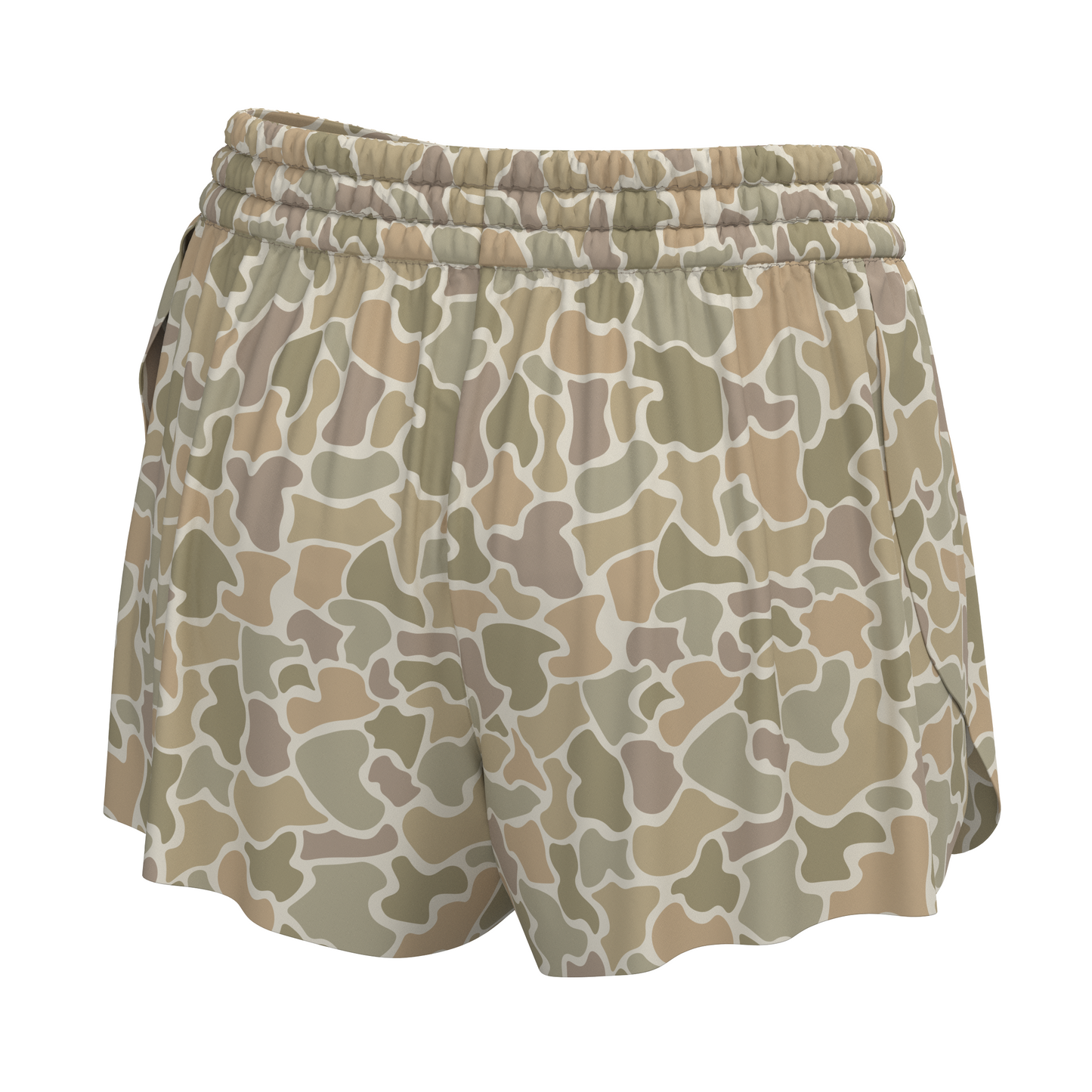 Youth Local Girl Petal Shorts - Forest Camo Desert