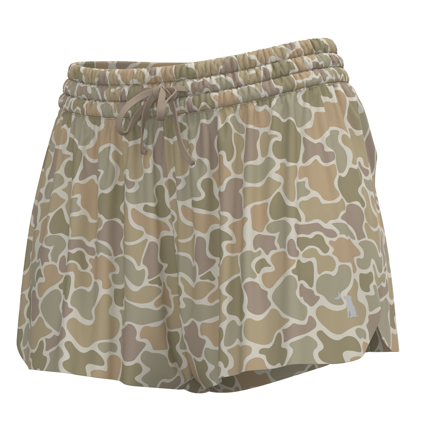 Youth Local Girl Petal Shorts - Forest Camo Desert