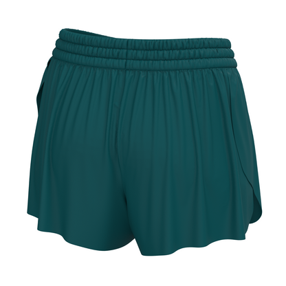 Youth Local Girl Petal Shorts - Teal