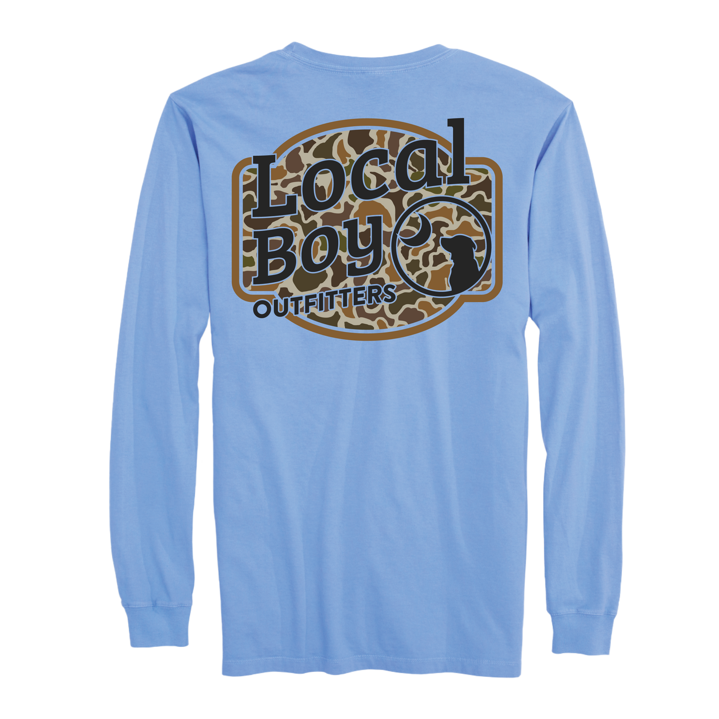 Vintage Standard Long Sleeve T-Shirt - Washed Denim