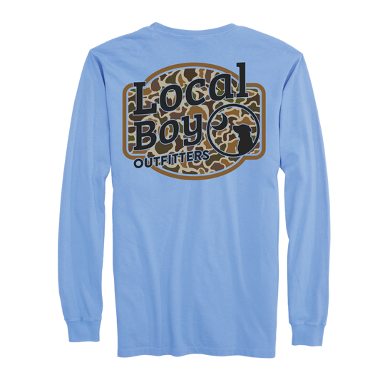 Vintage Standard Long Sleeve T-Shirt - Washed Denim