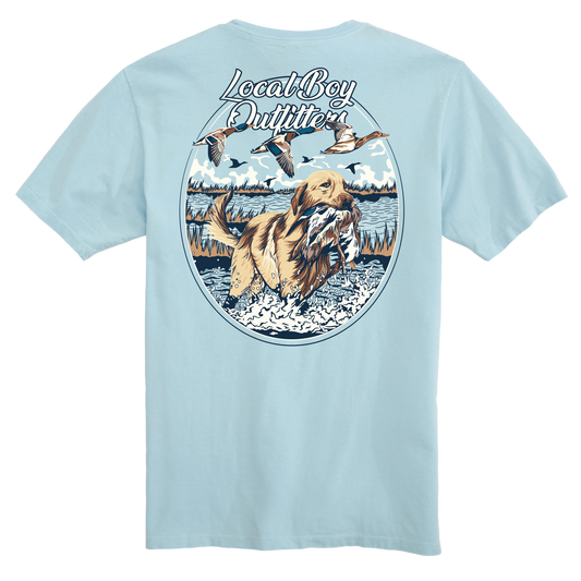 Duck Retrieve T-Shirt - Chambray