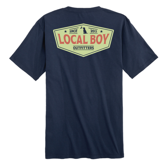 Standard Badge T-Shirt - China Blue
