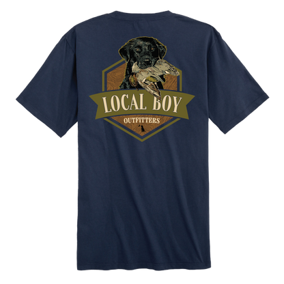 Youth Teal Hex T-Shirt - China Blue