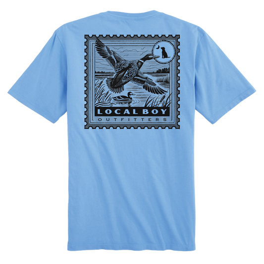 Duck Stamp T-Shirt - Washed Denim