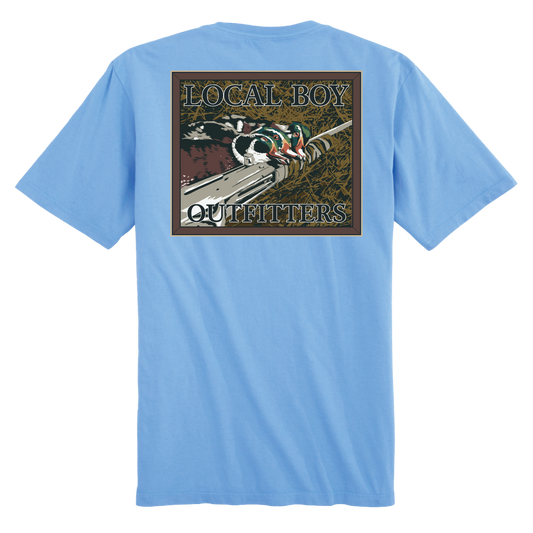 Quack Stack T-Shirt - Washed Denim