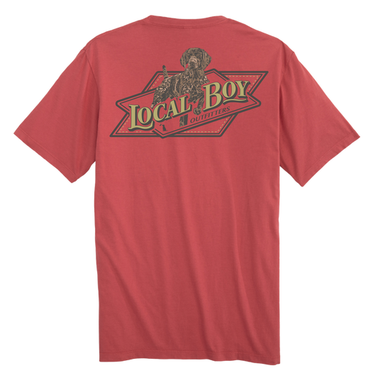 Geometric GSP T-Shirt - Brick