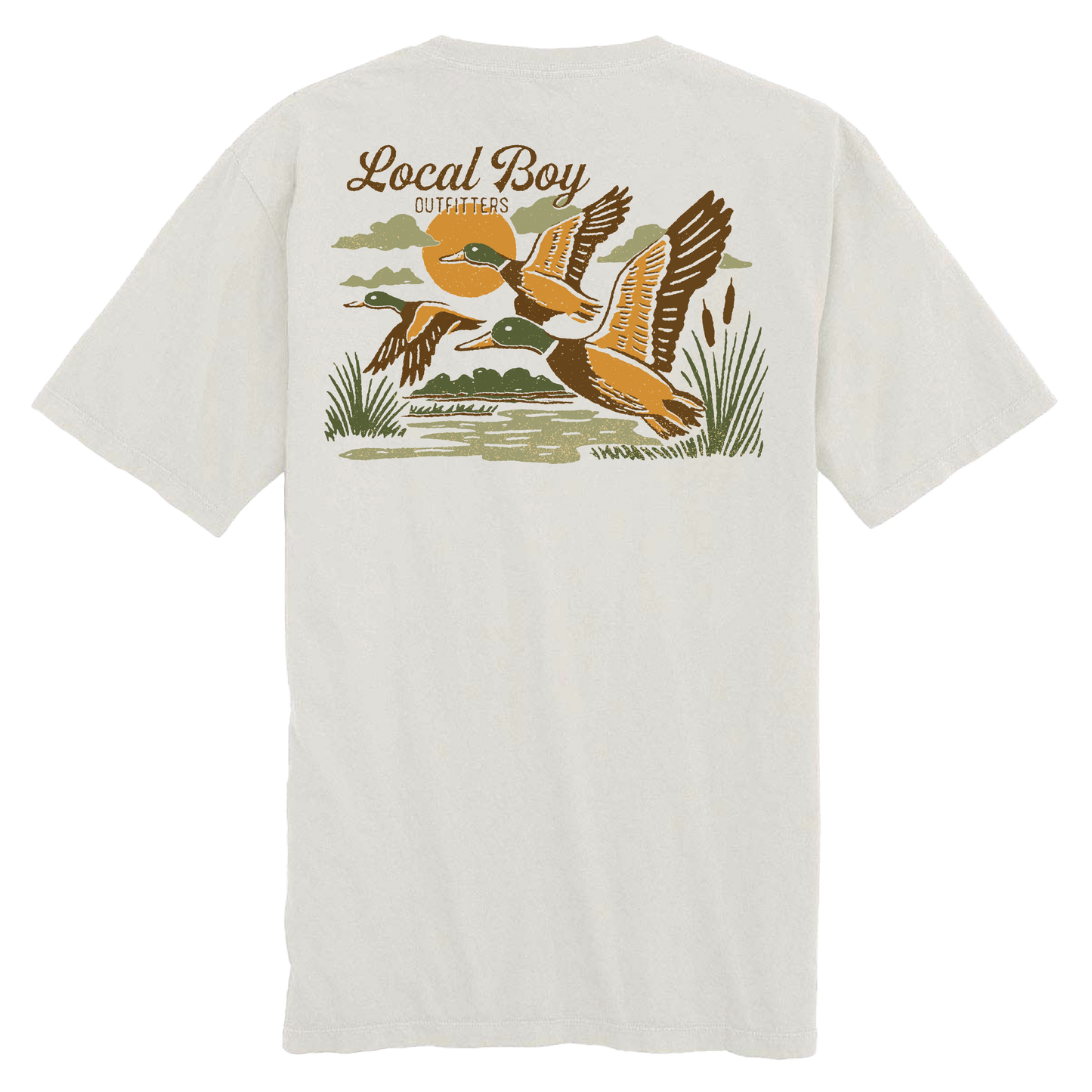 Mallard Trio T-Shirt - Silver