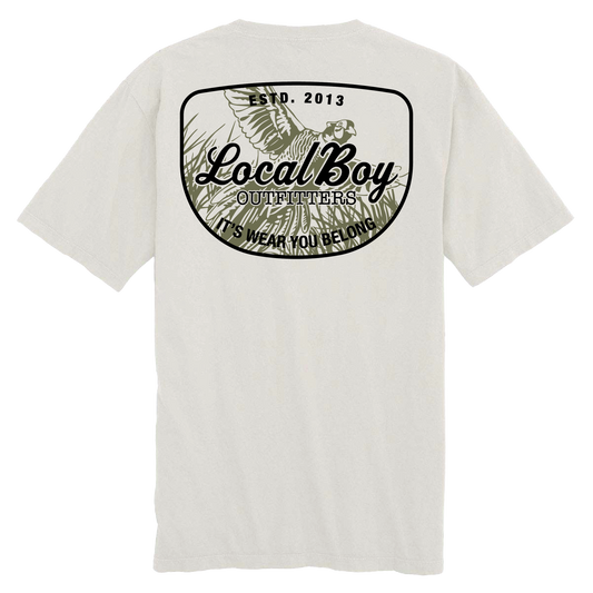 Pheasant Patch T-Shirt - Silver