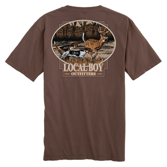 Deer Drive T-Shirt - Espresso