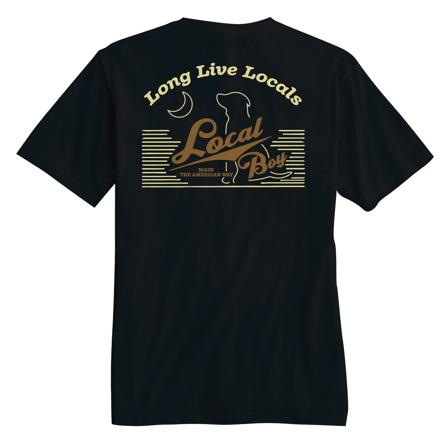 Local Lite T-Shirt - Black