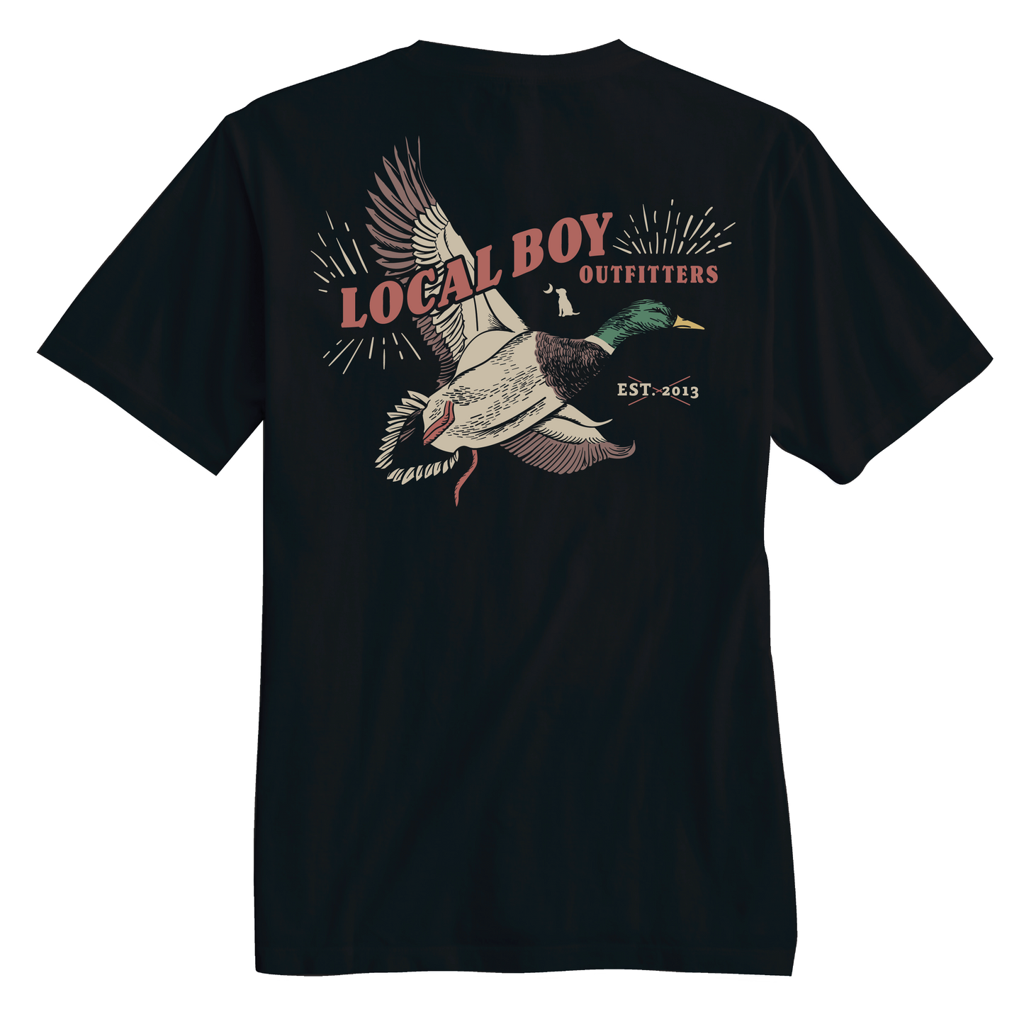 Mallard Blast T-Shirt - Black