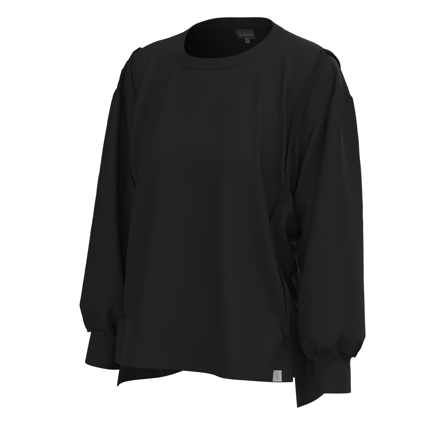 Local Girl Daily Crew - Black