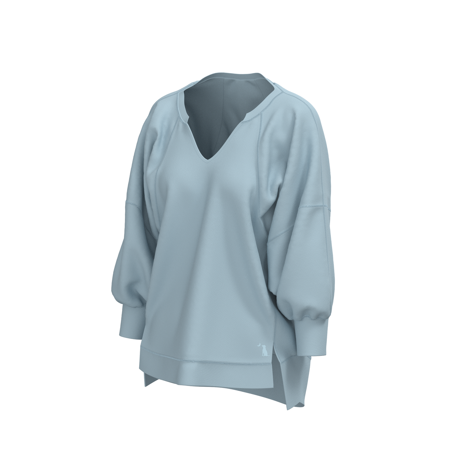 Local Girl Haven Long Sleeve - Baby Blue