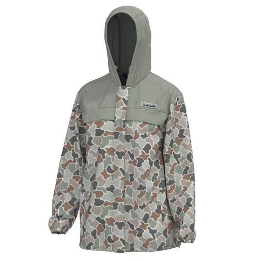 Local Girl Rain Jacket - Forest Camo Flora