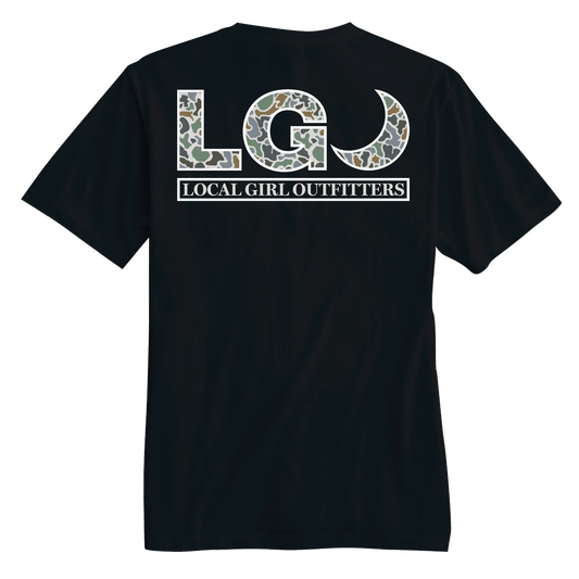 Youth Local Girl Bluff T-Shirt - Black