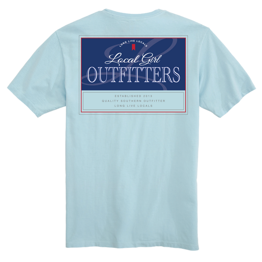 Local Girl Ultra Flag T-Shirt - Chambray