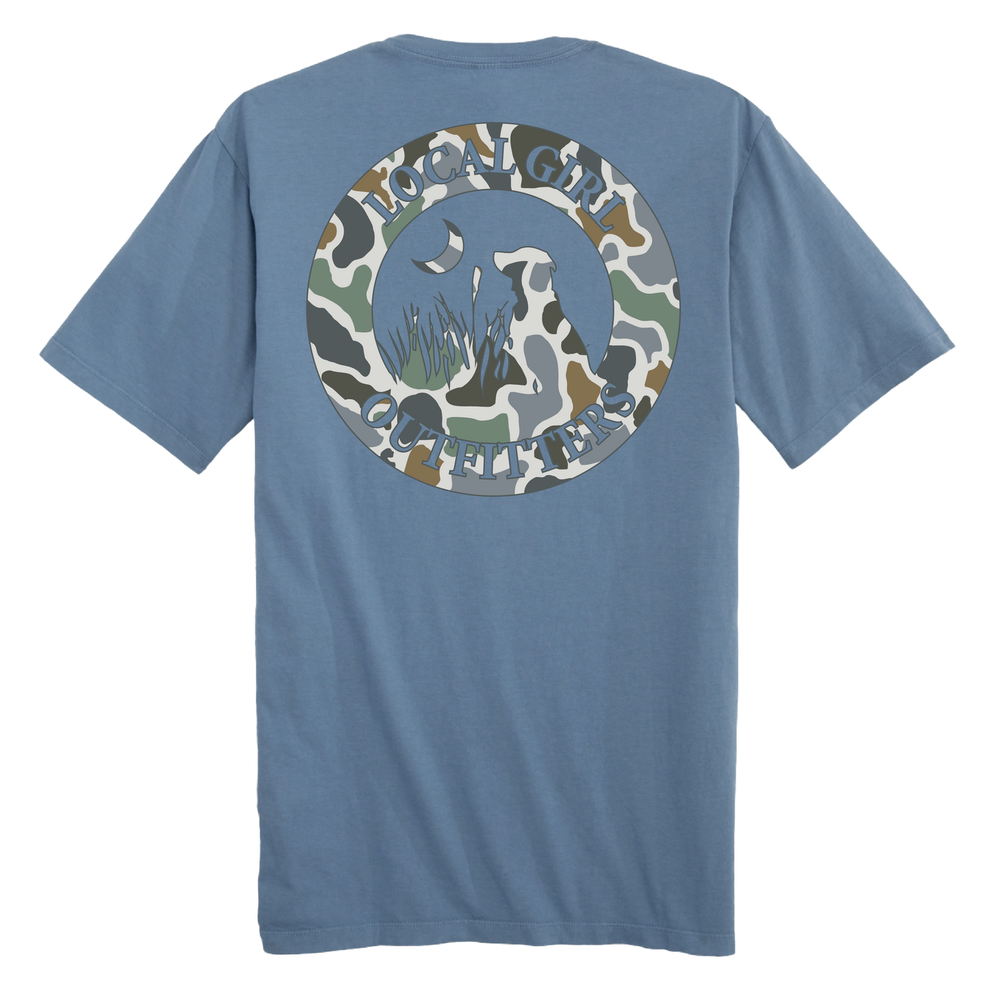 Local Girl Original Localflage Bluff T-Shirt - Slate