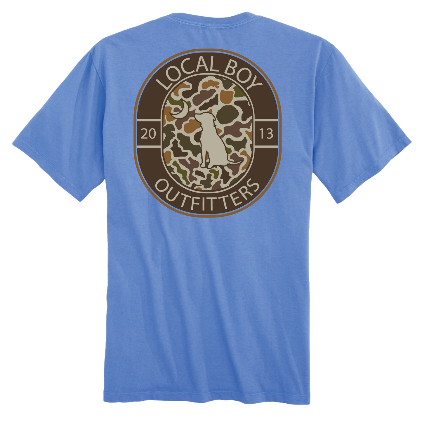 Vintage Crest T-Shirt - Marina