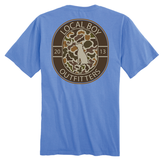 Vintage Crest T-Shirt - Marina