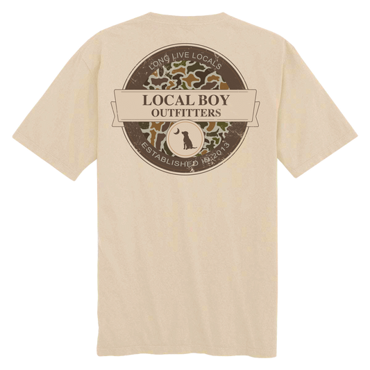 Toddler Vintage Sphere T-Shirt - Latte