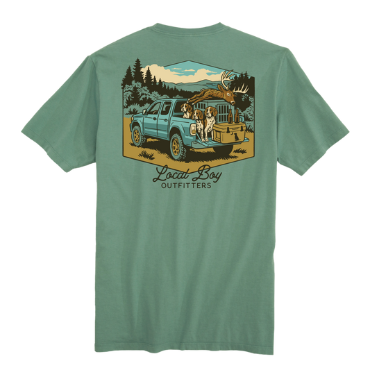 Heading Home T-Shirt - Light Green