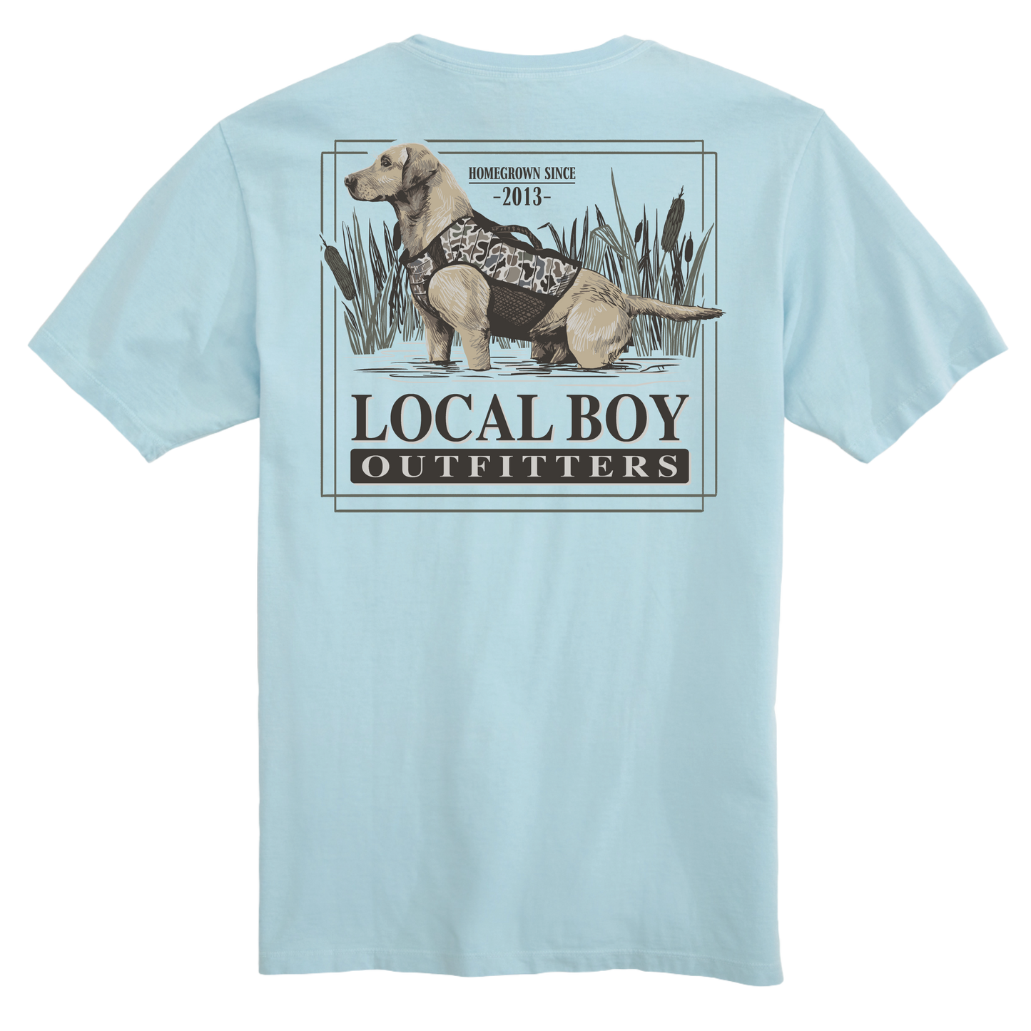 Toddler Marsh Hunt T-Shirt - Chambray