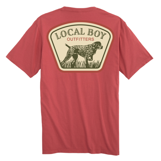 Youth GSP Badge T-Shirt - Brick