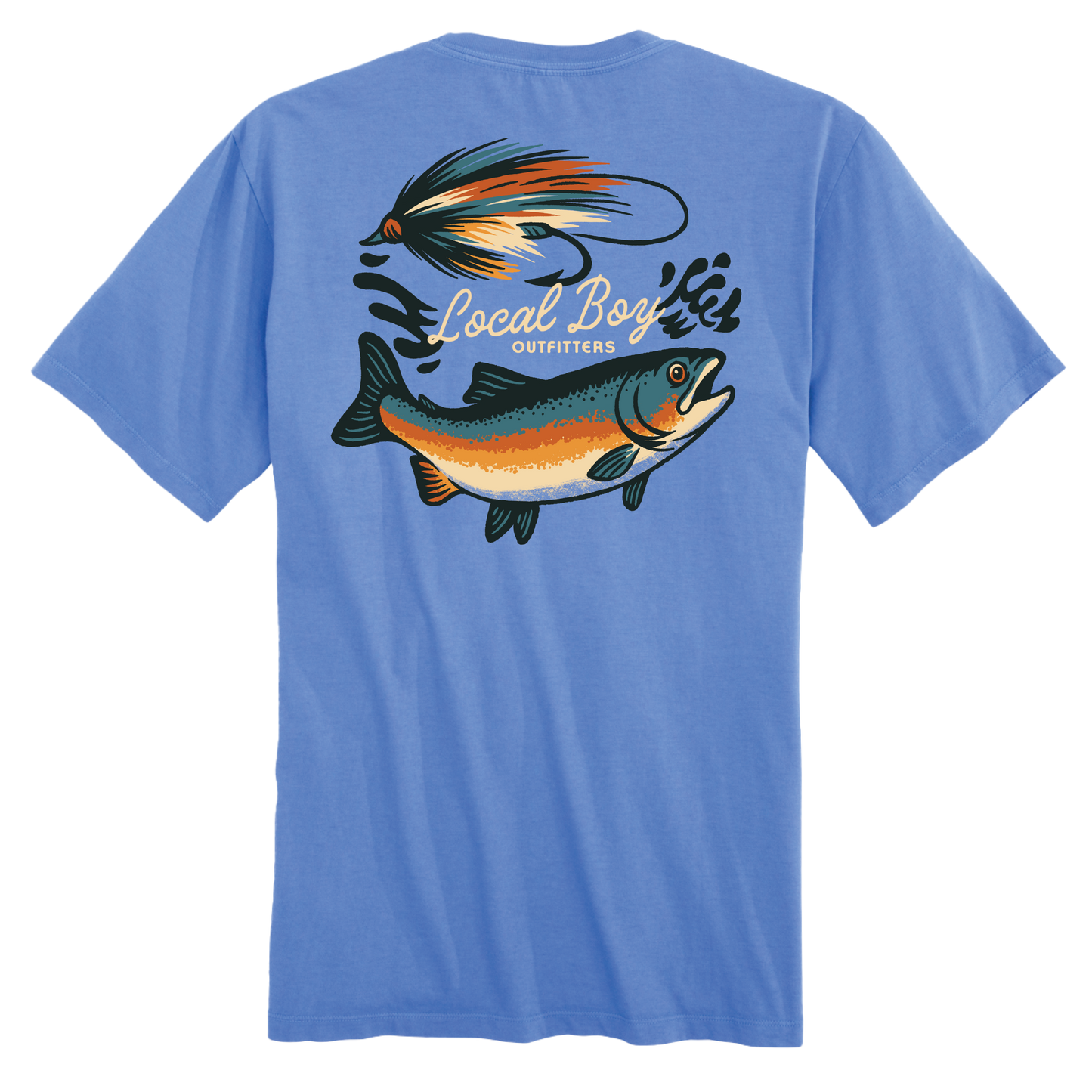 Fly Catch T-Shirt - Marina