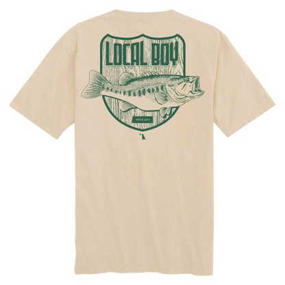 Youth Bass Mount T-Shirt - Latte