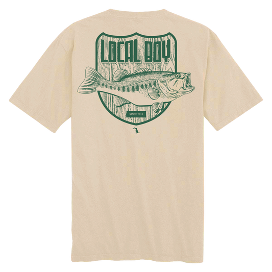 Youth Bass Mount T-Shirt - Latte