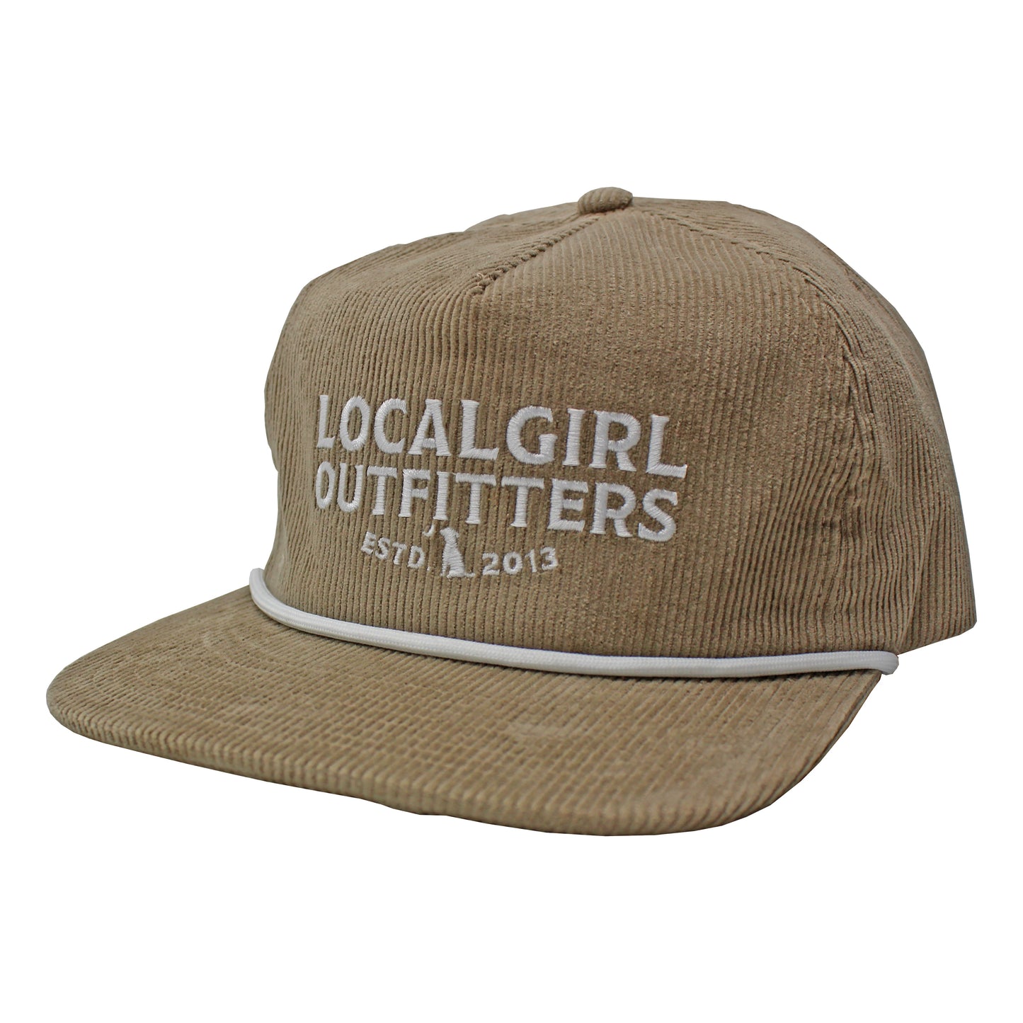 LG Estd. 2013 Corduroy Hat - Bubblegum Pink