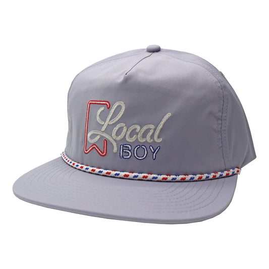 Neon Ultra Low Profile Rope Hat - Storm Gray