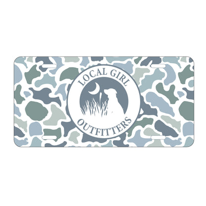 LG License Plate