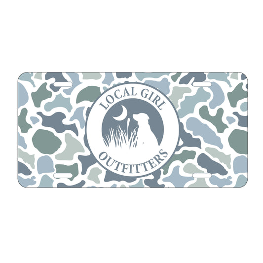 LG License Plate - Localflage Coast