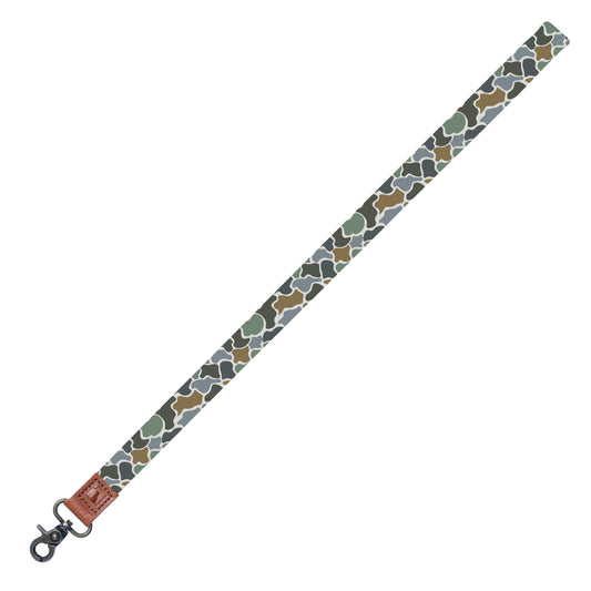 Long Lanyard - Forest Camo Bluff