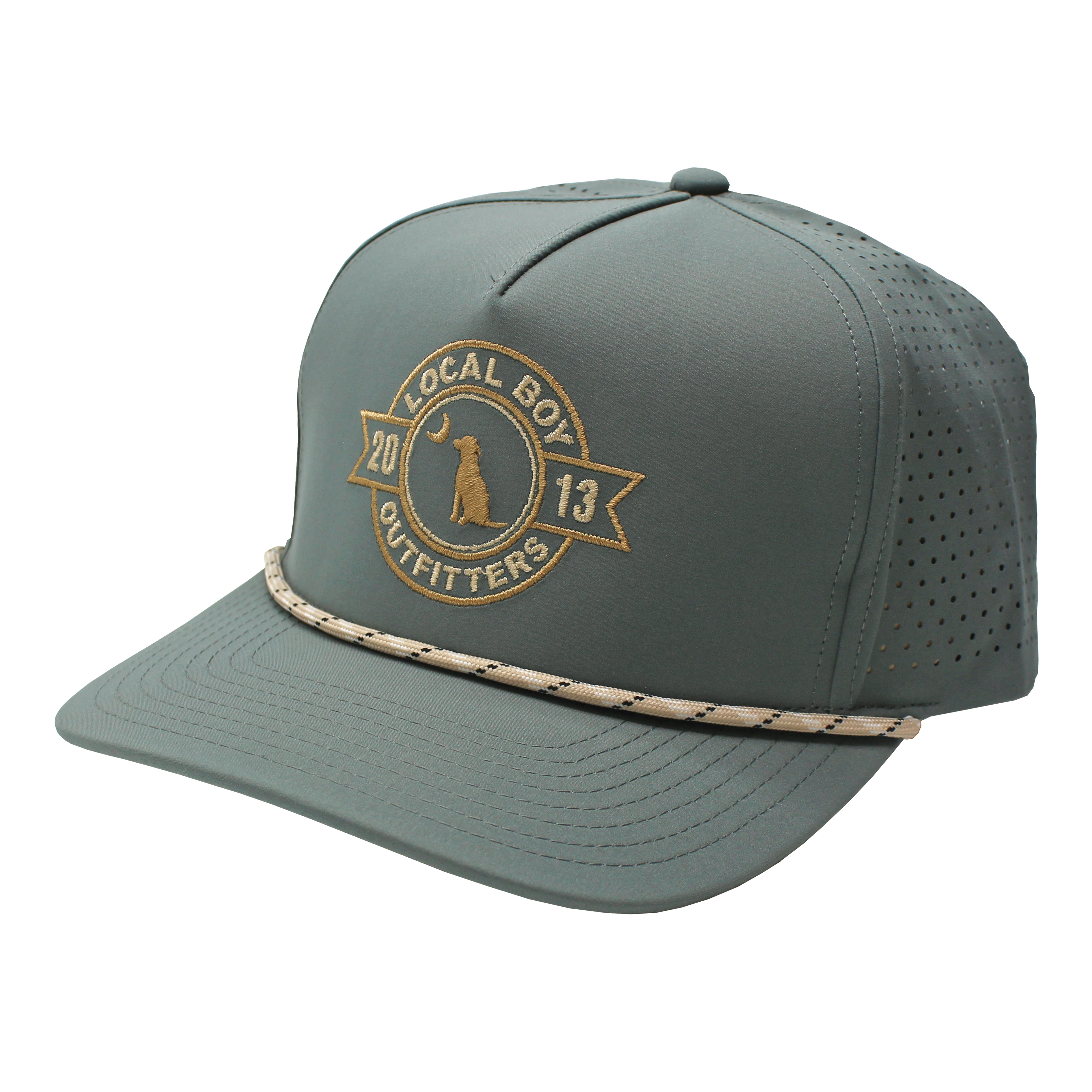 Banner Perforated Rope Hat – Local Boy Outfitters