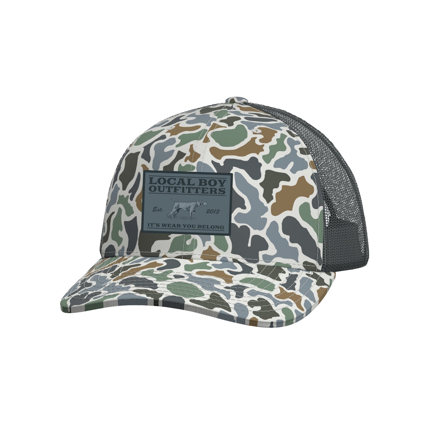 Bird Dog Badge Trucker Hat