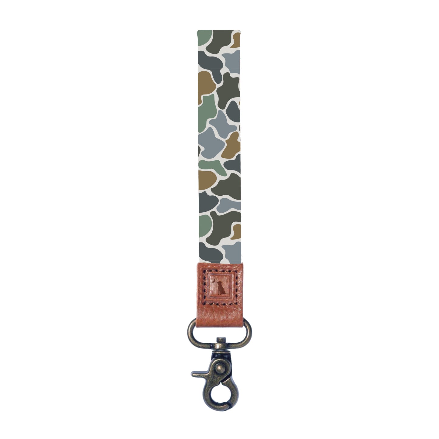 Wrist Lanyard - Forest Camo Bluff