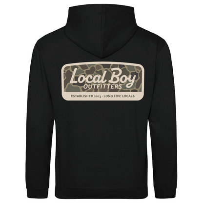 Brushwood Hoodie Brush Camo Mark - Black
