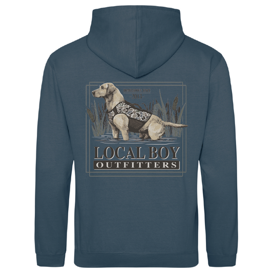 Brushwood Hoodie Marsh Hunt - Airforce Blue